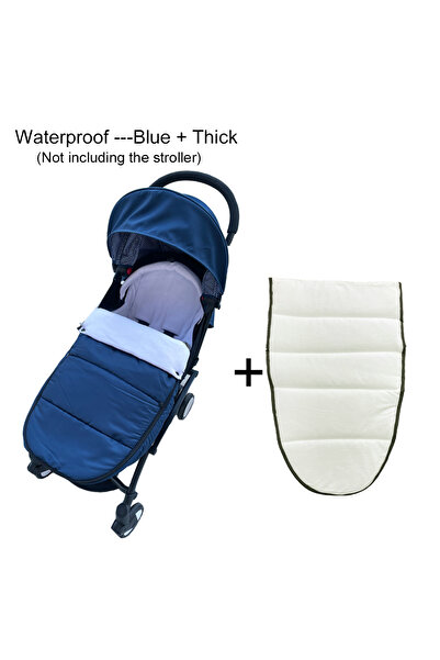 Choice10 Waterproof blue X Universaln Stroller Footmuff Compatible with all Y...