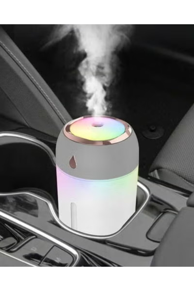 Fstyle USB Air Humidifier with LED Light, White