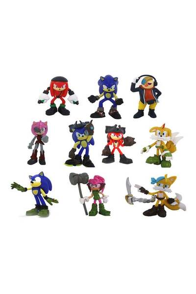 Sonic Figure Blister 2.5-Inches, Assorted 1 Piece (Style & Color May Vary) | Collectible Figure | Ac