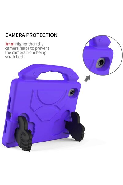 Generic Shockproof EVA Kids iPad Case - Protective Cover with Carrying Handle Compatible with iPad 10.9-inch iPad A16