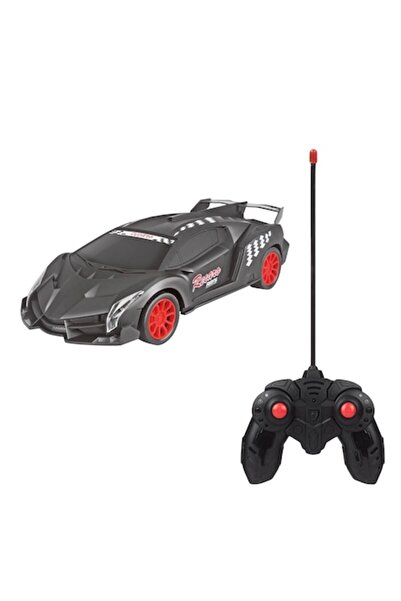 SHOPIENS Masina de Curse cu Telecomanda, Super Car, Scara 1:16, Culoare Negru...