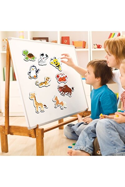 MYONNA IT & E- COMMERCE Σετ μαγνητικών παιχνιδιών με ζώα, 30 τεμάχια, από χαρ...