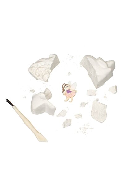 MYONNA IT & E- COMMERCE Unicorn Fossil Excavation Set - Random Fairy or Unicorn Figurine, Tools Included, 7x3x9.5cm