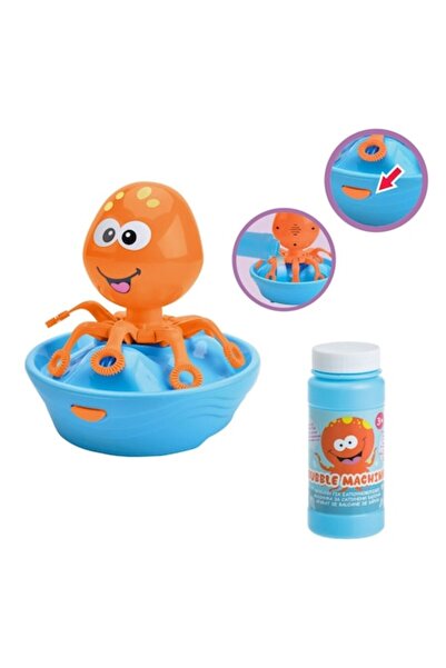 SHOPIENS Aparat de săpun cu bule, model Octopus, capacitate 118 ml, culoare p...