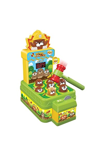 SHOPIENS Joc Interactiv Whac A Mole, Multicolor, Afisaj LED, Functionare Cu Baterii, MYONNA IT & E- COMMERCE