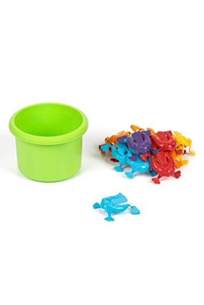 MYONNA IT & E- COMMERCE Joc de societate, Crazy Frog - Broaște săritoare, set de 15, multicolor, 12x8cm