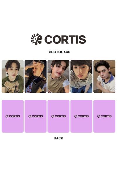 Kpop Dünyasi CORTIS '' Color Outside The Lines '' Photocards Set 2
