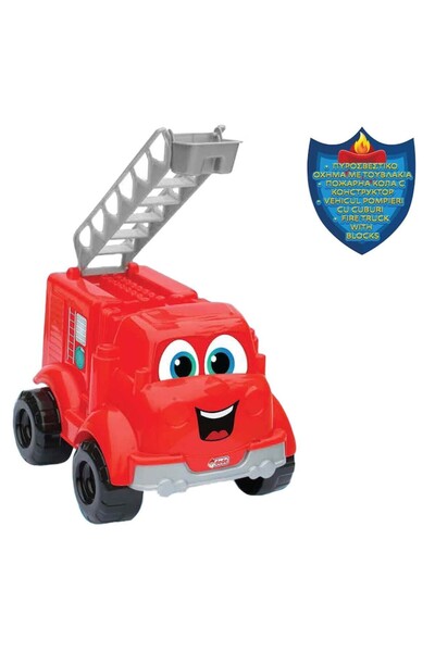 MYONNA IT & E- COMMERCE Dede Fire Vehicle Set, 30 Pieces, Multicolor, Plastic, 3+ Years - MYONNA IT & E-COMMERCE