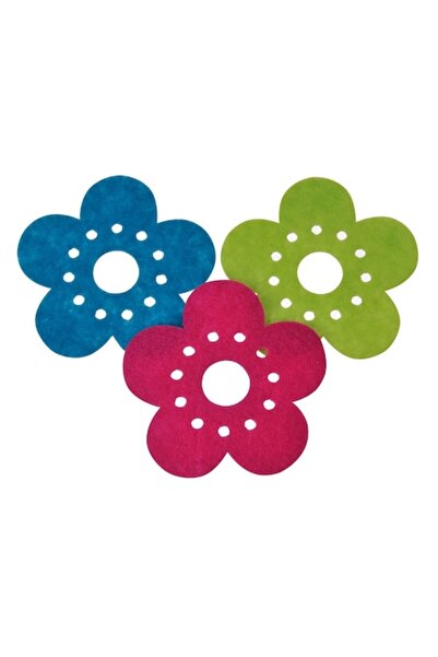 SHOPIENS Set Flori din Festila, Model Creativ, Multicolor, 10 Bucati, MYONNA IT & E- COMMERCE ®