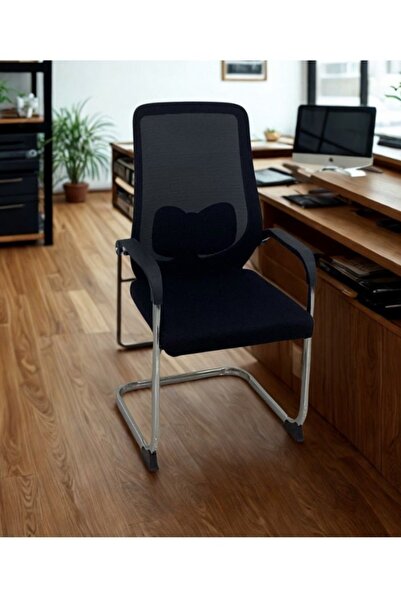 smart home كرسي مكتب، كرسي كمبيوتر ثابت، كرسي اجتماعات، كرسي زوار ومؤتمرات، 110x55x55 سم