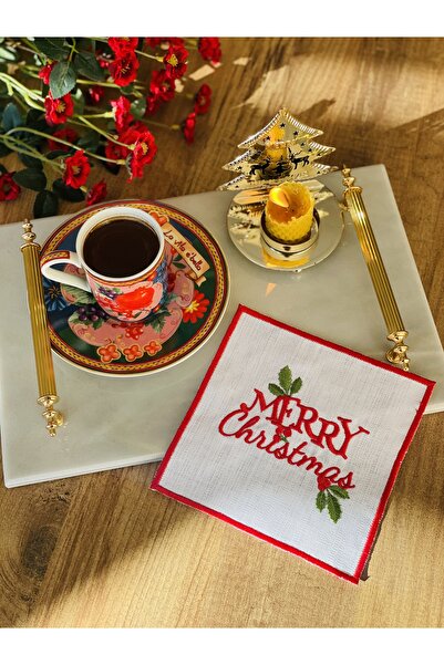 HOME OF BLOSSOM 2Li Christmas Presentation Napkin