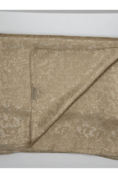 Calista Aksesuar Gold Renginde Desenli İnce Şal