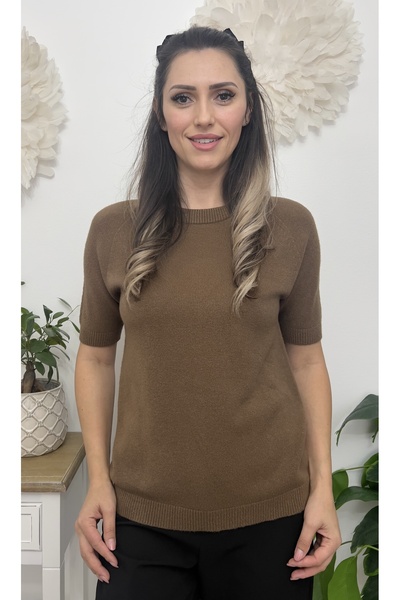 styleFlex Knitted blouse with alpaca wool – soft and fine