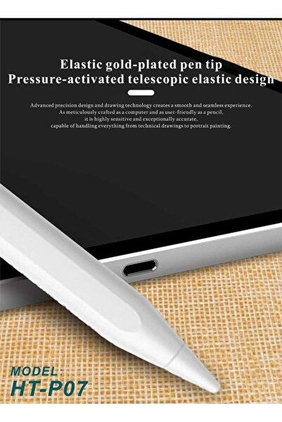 HooToo قلم ايباد بتكنولوجية الاستشعار النشط يدعم راحة اليد. قلم تابلت بوقت عمل حتى 8 ساعات.