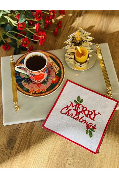 HOME OF BLOSSOM 2Li Christmas Presentation Napkin
