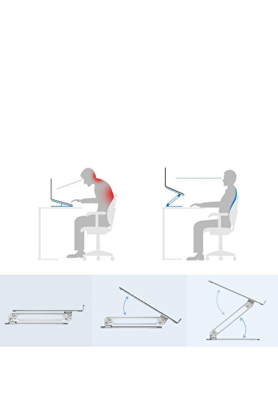 Other Nillkin ProDesk Adjustable Laptop Stand (Gray)