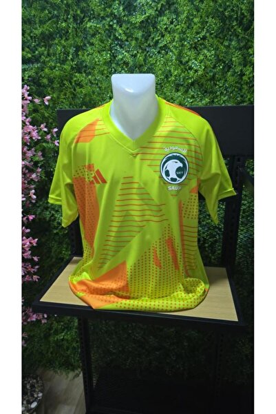 NO N4ME تيشيرت حارس مرمى المنتخب السعودي الجديد 2025 - يتوفر مقاس اطفال