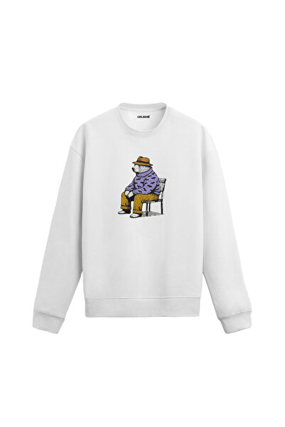 Colermi Bear Printed Sweatshirt