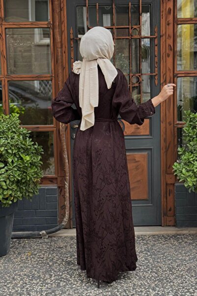 FUAT GÜRSEN FUAT GÜRŞEN Elbise 25K-4105 Kahve