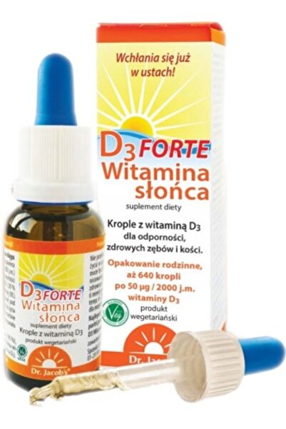 Other DR JACOBS SUN VITAMINĂ D3 FORTE 2000 picături 20 ml