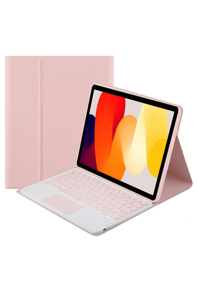 Other Bluetooth Keyboard Case for Redmi Pad SE (Pink)