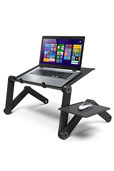 Other Folding stand with cooling fan for tablet and laptop up to 17" F2 (Black)