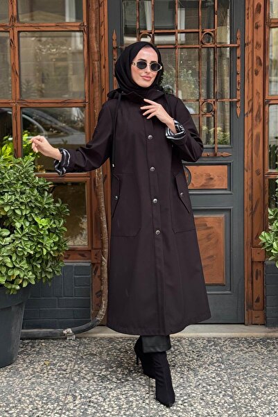 Gala-Xi Overcoat 10002522614003 Black
