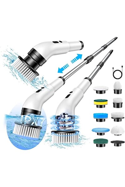 OEM Perie electrică rotativă 9 capete pentru curățare, bucătărie, baie, podea...