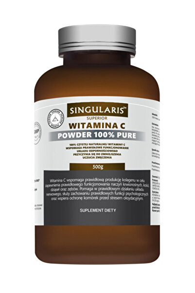 Other SINGULARIS Vitamin C Powder 100% Pure powder IMMUNITY 500 g