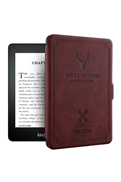 Other Husă Smart Motto pentru Kindle Paperwhite 1/2/3 (roșu)