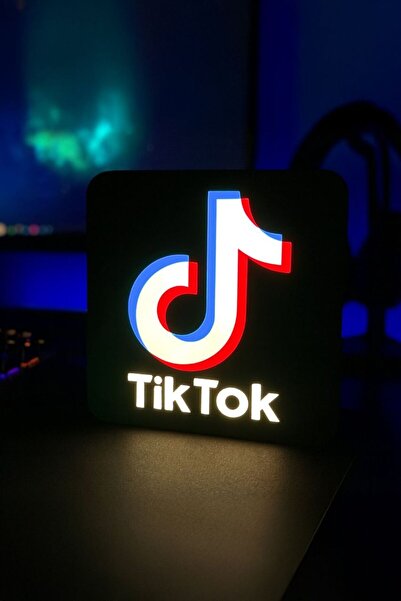 MEK Tiktok Tasarımlı Gece Lambası Dekoratif Aydınlatma