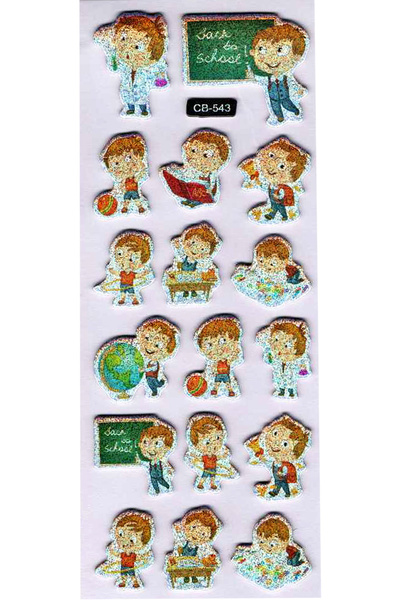 Limmy Autocolant Autocolant în relief Autocolant pentru caiet (cb543) 16x7 cm...