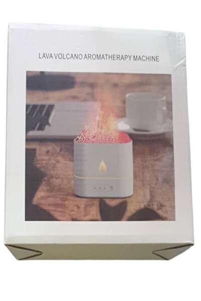 Generic جهاز ساكن يعمل بالموجات فوق الصوتية وبلهب ثلاثي الابعاد بلون ابيض واز...