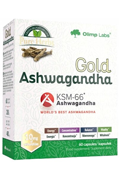 shumee OLIMP GOLD EXTRACT DE GINSENG INDIAN DE ASHWAGANDHA STRES 60 capsule.