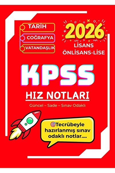 Pratik Kaynak Yayınları KPSS 2026 Genel Kültür Kitabı | Tüm Konular | Hızlı T...