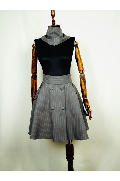 Sihirli Düğmeler Tasarım Etek