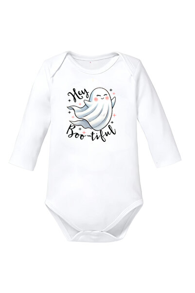OEM Body copil bumbac First Halloween alb mărimea 68