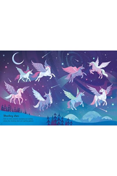 Usborne Carte cu 180 stickere First Sticker Book Unicorns