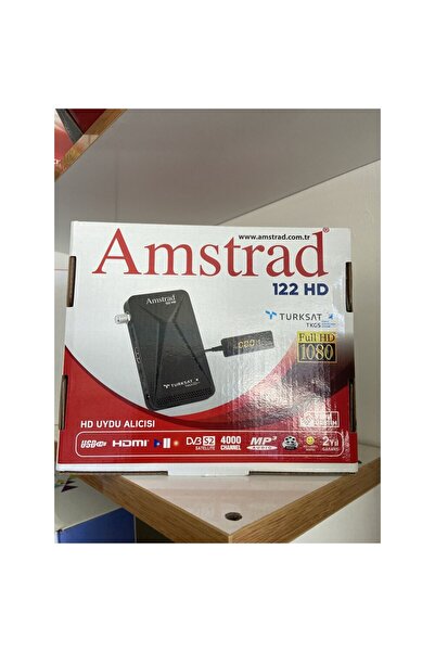 Amstrad 122 Hd - Numara Göstergeli Mini Hd Uydu Alıcısı - ( Kanallar Yüklü - ...