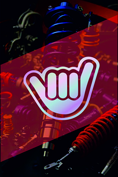 sticker ملصق زجاجي ثلاثي الأبعاد للسيارات والدراجات النارية وأجهزة الكمبيوتر ...