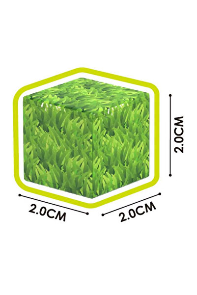 Toyska Creative Minecraft magnetic cube set, 114 pieces, multicolor