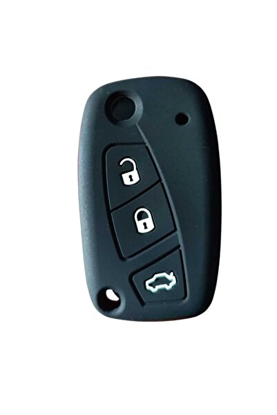 Nemere غطاء مفتاح السيارة من السيليكون متوافق مع مفتاح فيات دوبلو فيورينو لين...