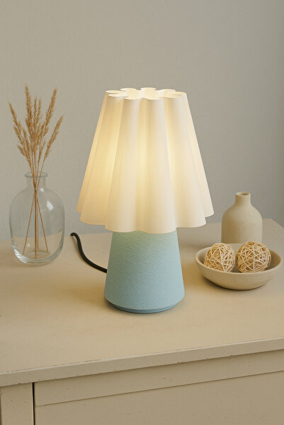 loftico 25 cm Abajur | 4 Renk Seçeneği – Modern & Dekoratif Masa Lambası / Ya...