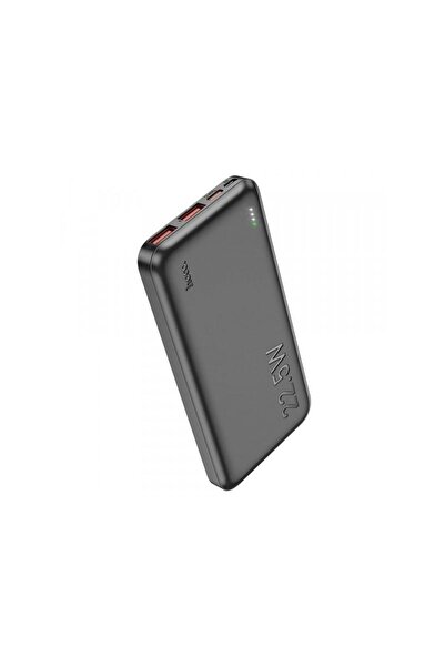 Hoco Εξωτερική Μπαταρία J101 10000mAh 22.5W QC + PD 1 x USB-C - 2 x USB-A Μαύρο