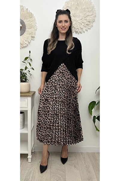 styleFlex Rochie formata din 2 piese, cu pulover din tricot pe deasupra