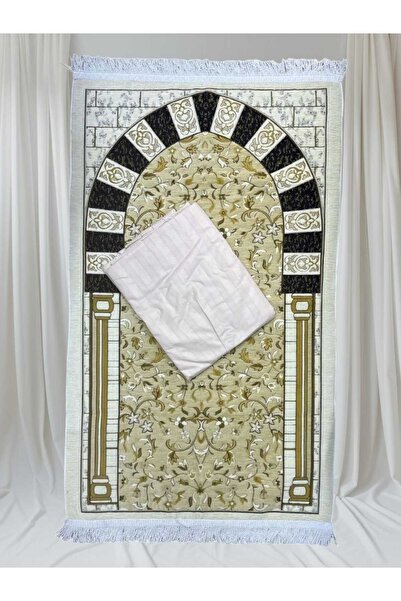 lamsat fn Luxury prayer set (rug + sheet) with an elegant and comfortable design