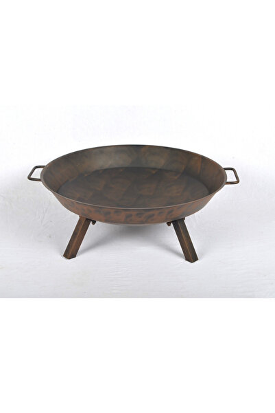 Crestj Round Fire Pit with Legs