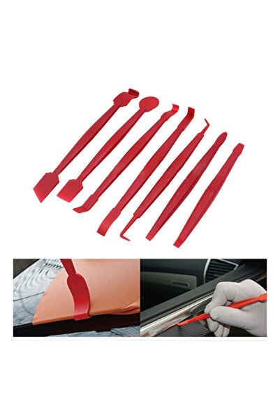 MericLine Set de 7 piese pentru îndepărtarea foliei de geamuri auto