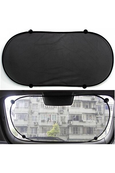 Marsilyan Rear Window Suction Cup Auto Sunshade Curtain 50X100Cm Ieg-Otoaks