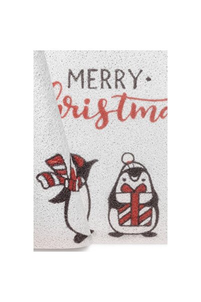 OEM Antiskid Entrance Mat with Christmas motives, Washable rubberized material, Semicircular, Festive de